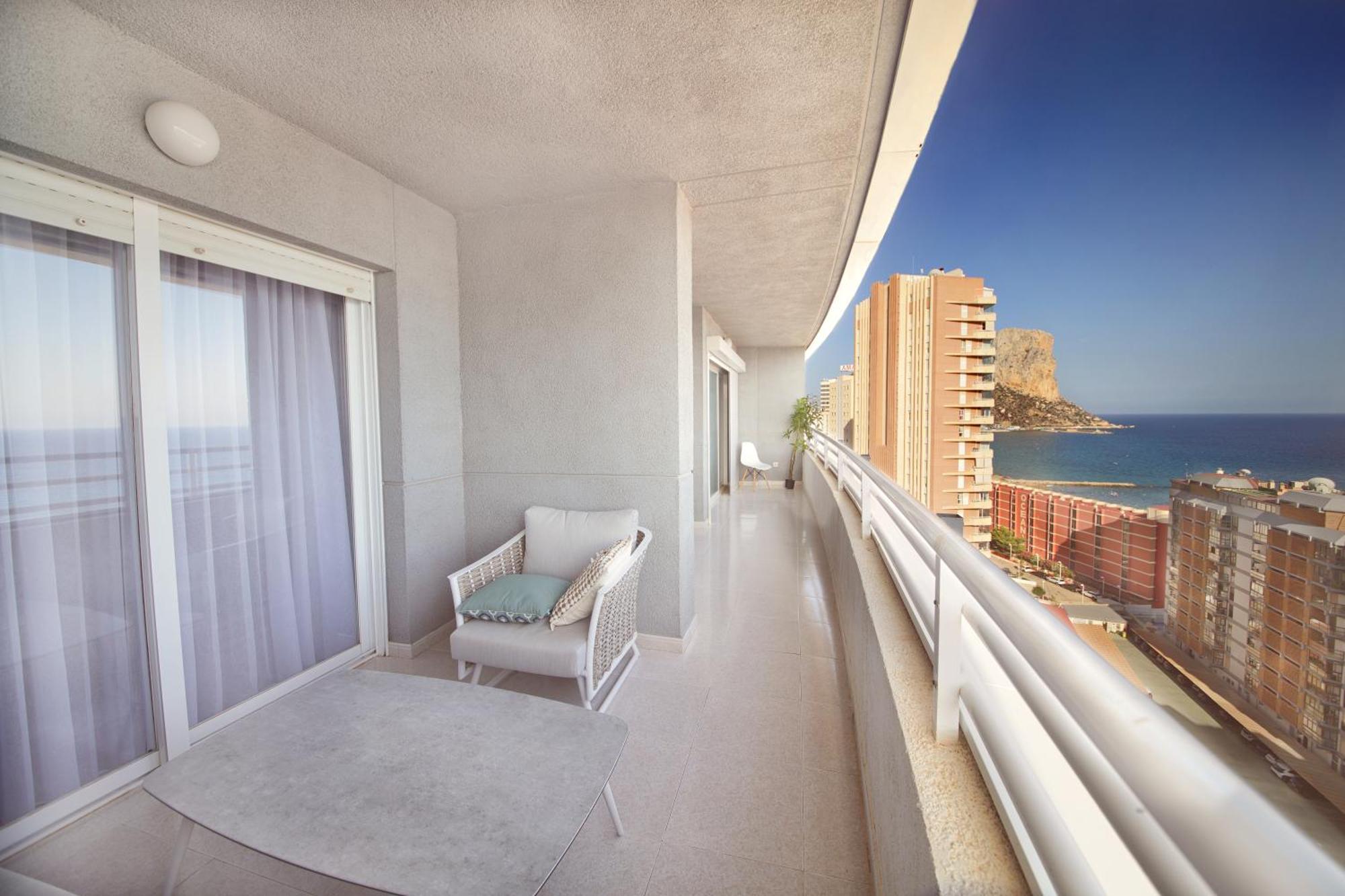 Ferienwohnung Apartamento Con Vista Al Mar Calp Exterior foto